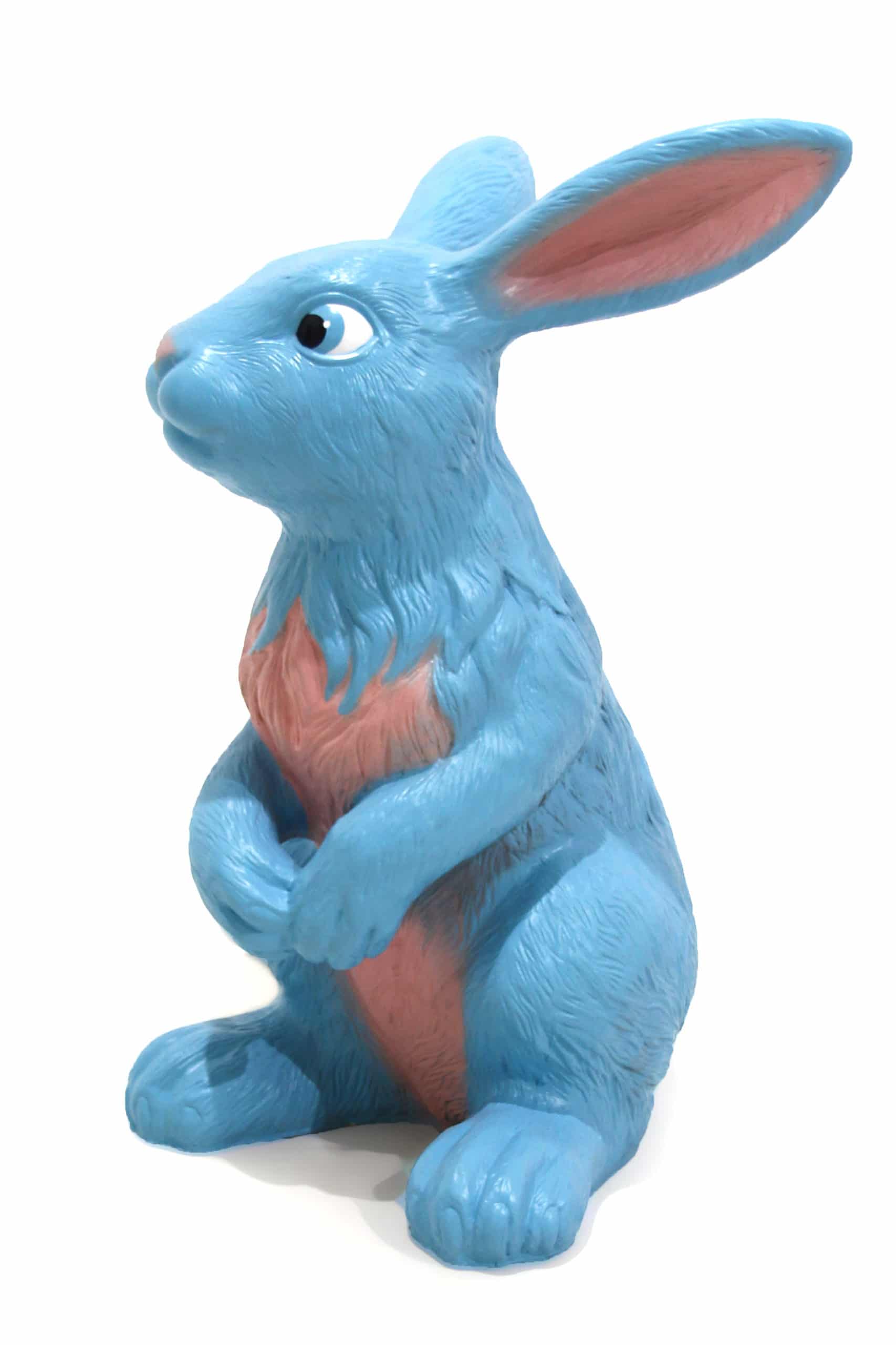 Giant Pastel Blue/Pink Rabbit